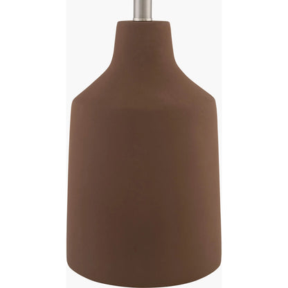 Foreman Accent Table Lamp by Livabliss. Made from cement, linen in a modern style.