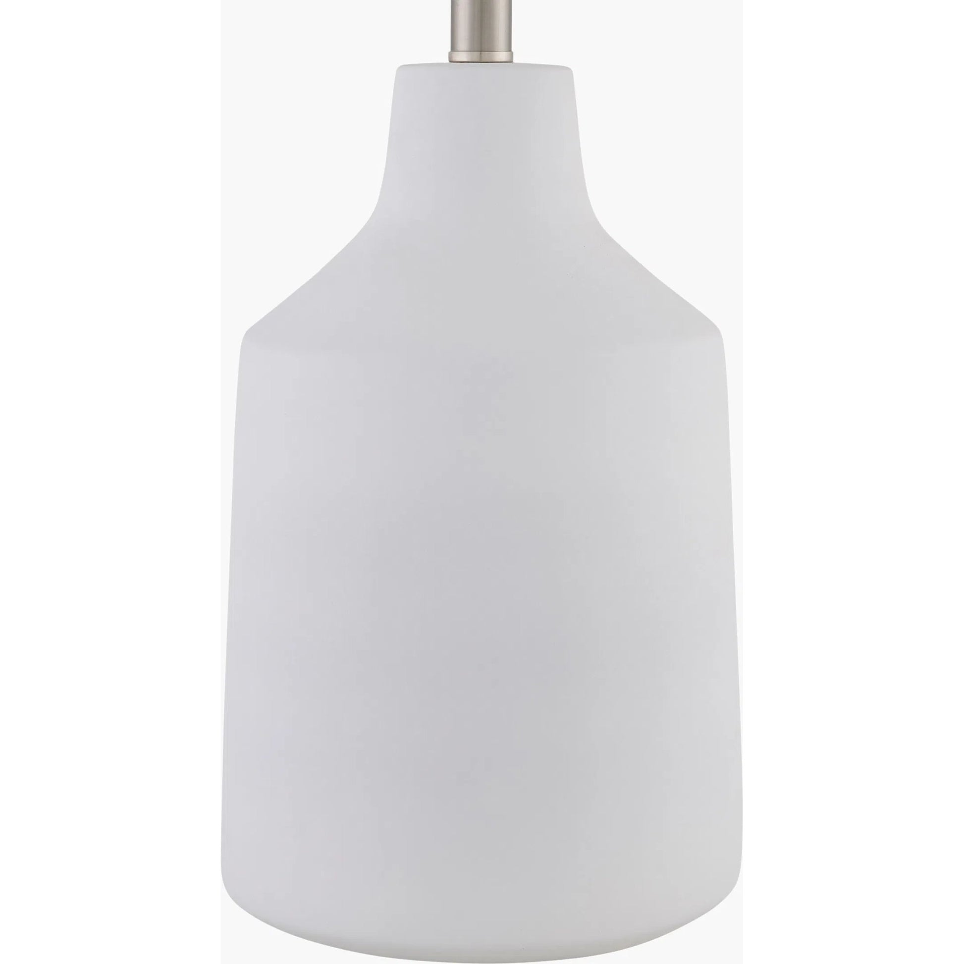 Foreman Accent Table Lamp by Livabliss. Made from cement, linen in a modern style.