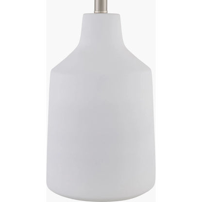 Foreman Accent Table Lamp by Livabliss. Made from cement, linen in a modern style.