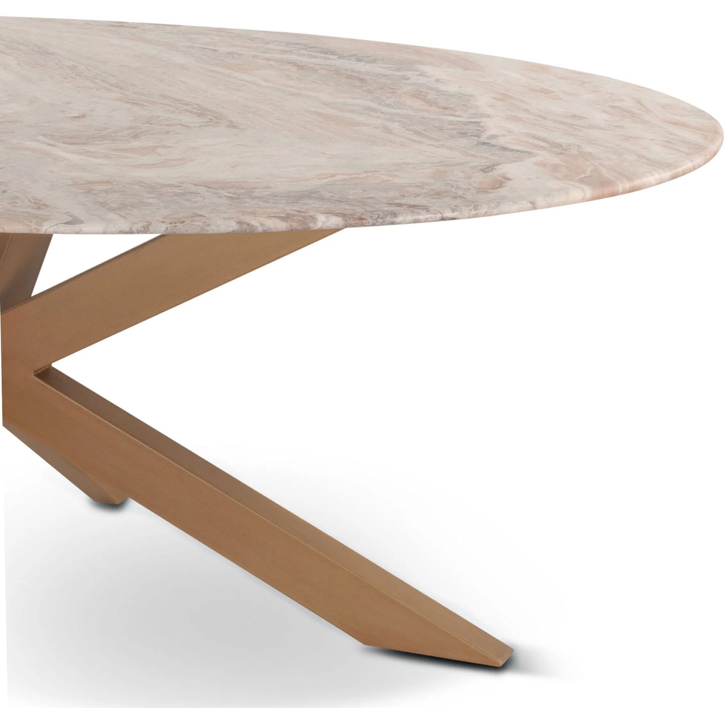 005 SI-2445284 | Closeup | Pasadena 70" Oval Dining Table by World Interiors. Made from unique in a transitional style.