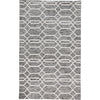 Gray, Black, Ivory / 2' x 3'