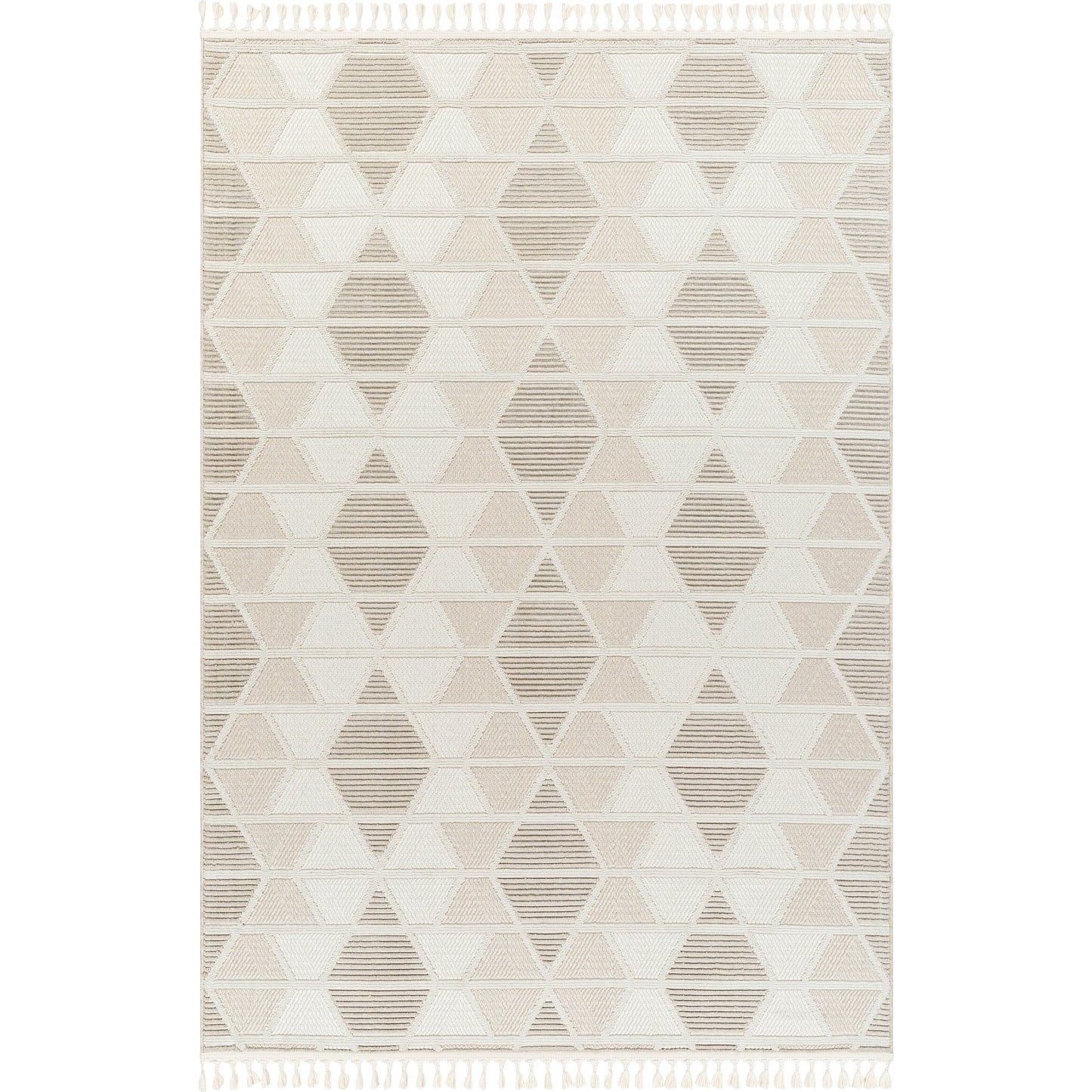 001 SI-1922994,SI-1922996,SI-1922997,SI-1922998,SI-1922999 | Primary Silo | Finland Rug - 32661 by Livabliss in cream, off-white. Made from main: 100% polyester in a unique style.