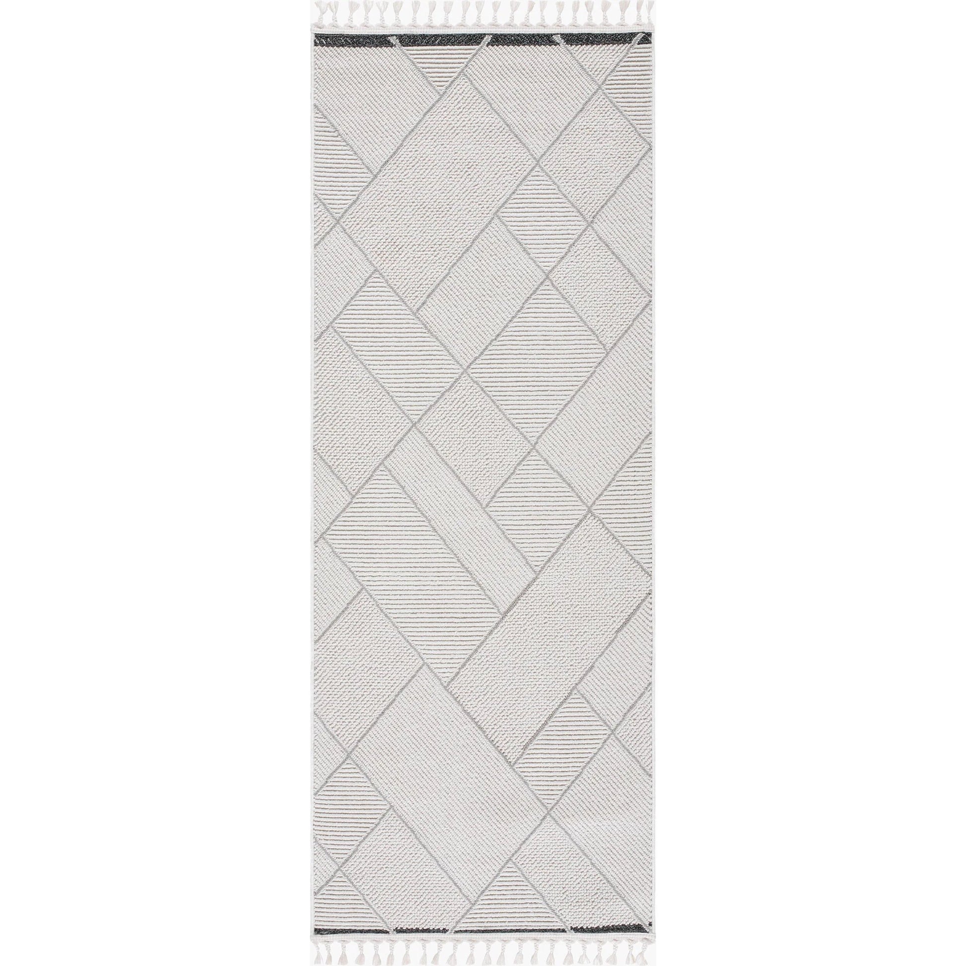 Finland Rug - 32663 by Livabliss in cream, black. Made from main: 100% polyester in a unique style.