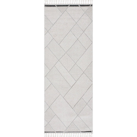 Finland Rug - 32663 by Livabliss in cream, black. Made from main: 100% polyester in a unique style.