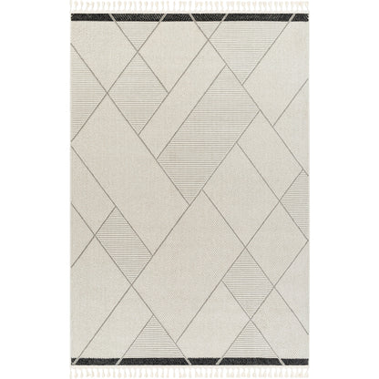 Finland Rug - 32663 by Livabliss in cream, black. Made from main: 100% polyester in a unique style.