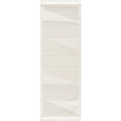 Finland Rug - 32666 by Livabliss in cream. Made from main: 100% polyester in a unique style.