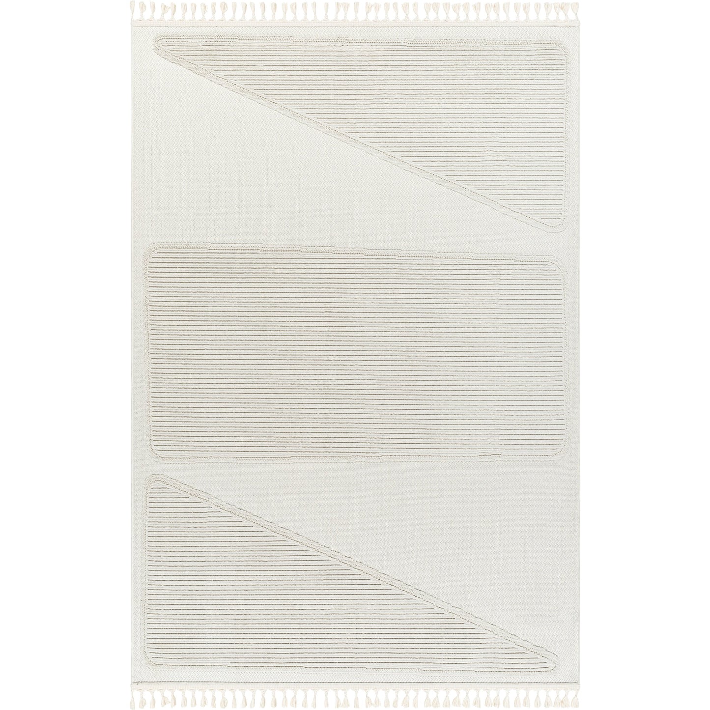 000 SI-1923026,SI-1923029 | Primary Silo | Finland FND-2306 Rug by Livabliss in cream. Made from main: 100% polyester in a unique style.