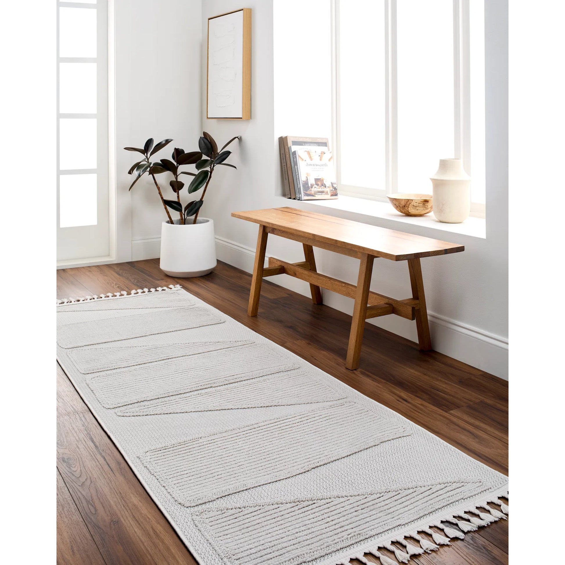Finland Rug - 32666 by Livabliss in cream. Made from main: 100% polyester in a unique style.