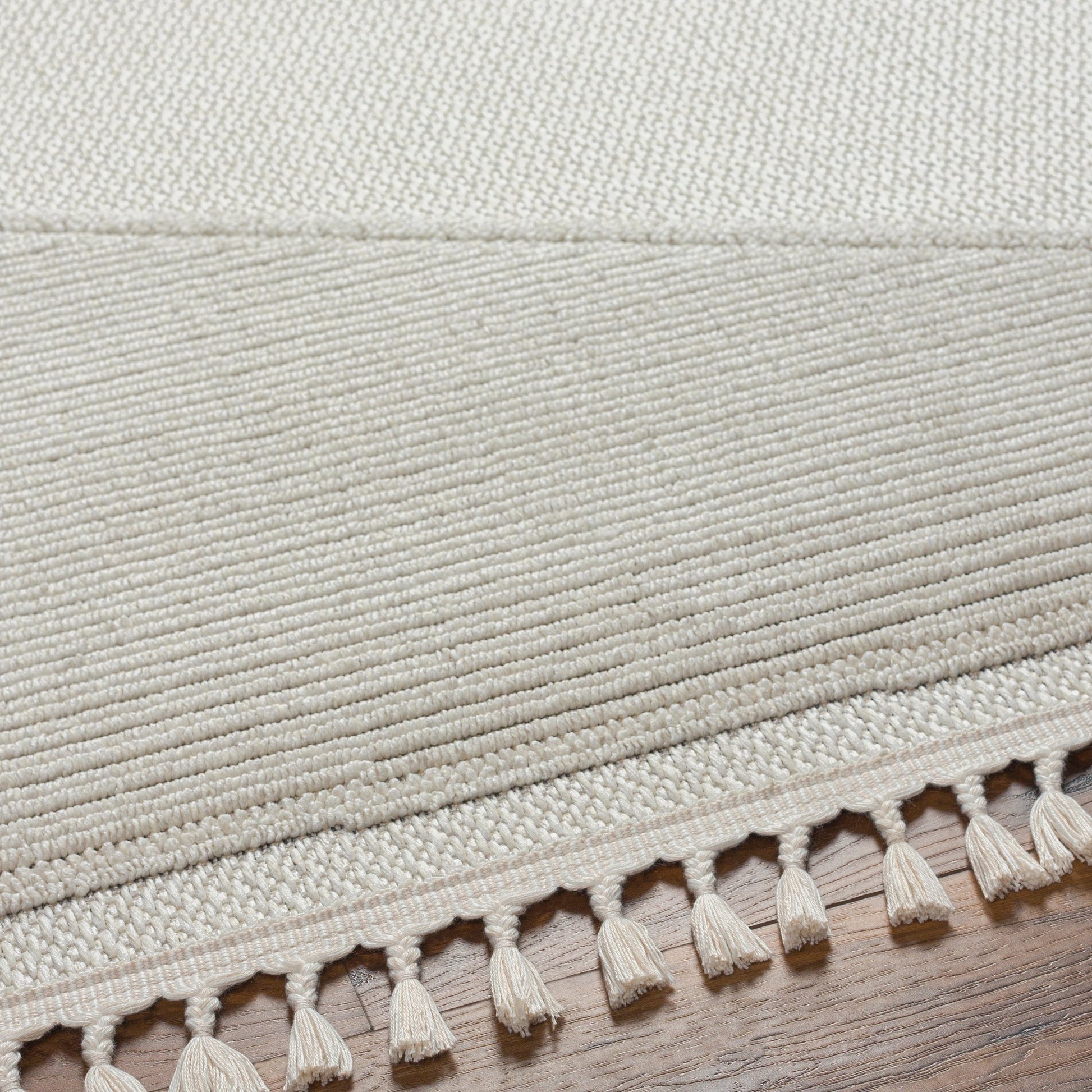 Finland FND-2306 Rug by Livabliss in cream. Made from main: 100% polyester in a unique style.