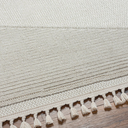 Finland FND-2306 Rug by Livabliss in cream. Made from main: 100% polyester in a unique style.