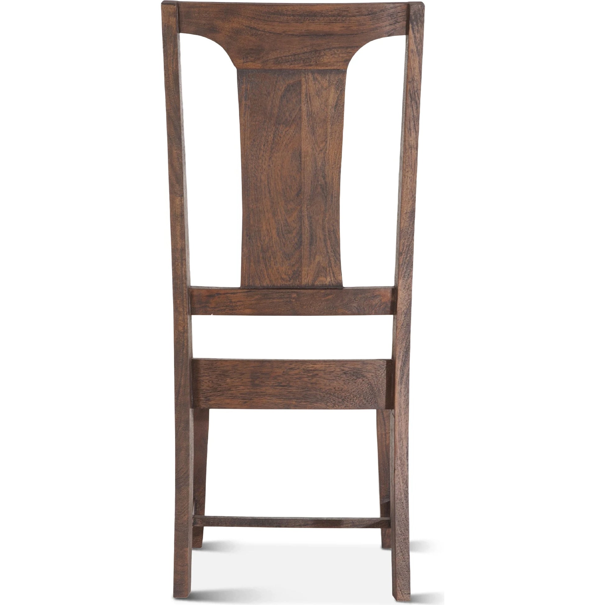 Toulon Upholstered Dining Chair by World Interiors in weathered mango. Made from mango wood in a modern style.