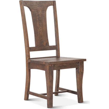 Toulon Dining Chair by World Interiors. Made from mango wood in a modern style.