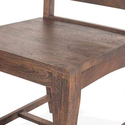 Toulon Dining Chair by World Interiors. Made from mango wood in a modern style.