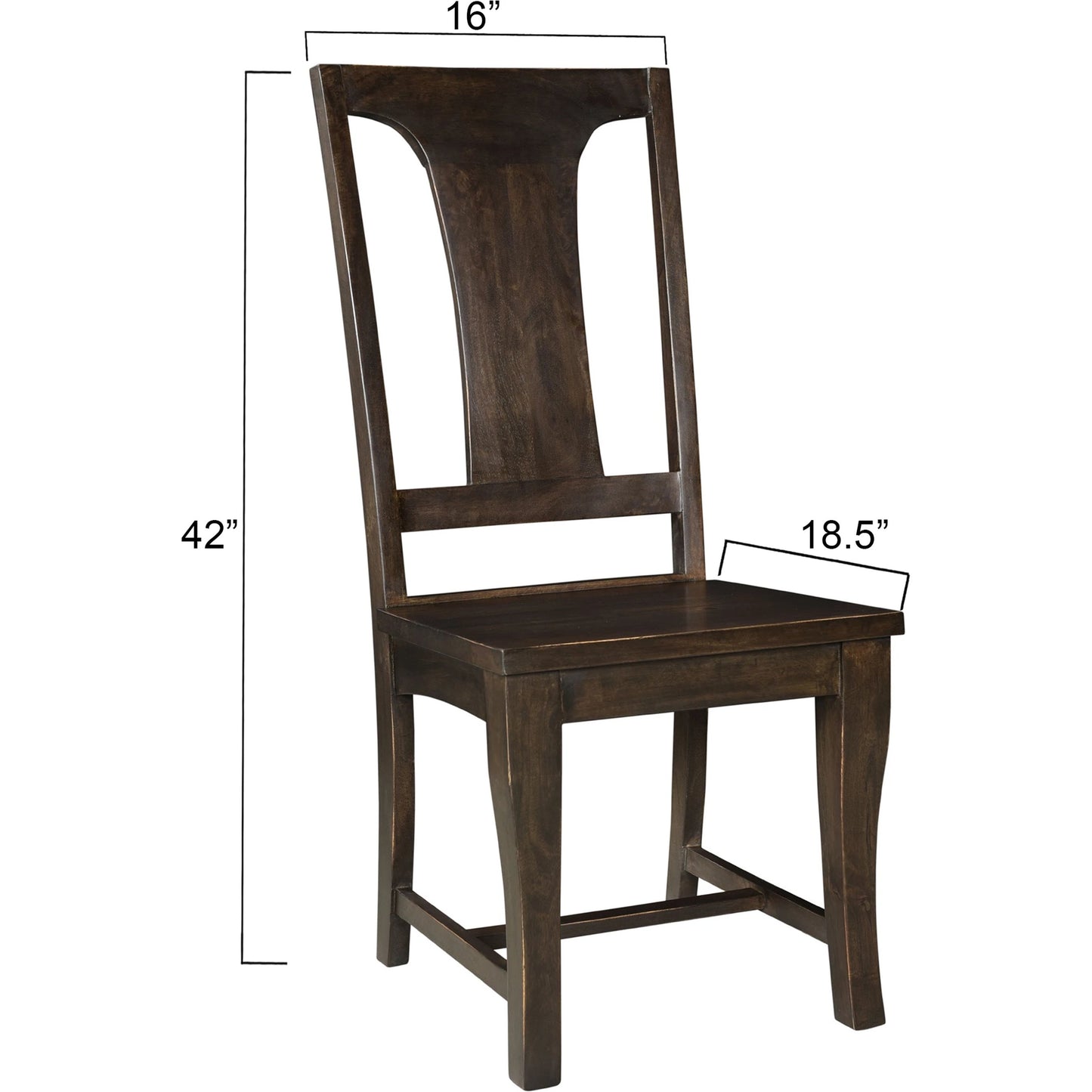 003 SI-2065605 | Additional Silo | Toulon Dining Chair by World Interiors. Made from mango wood in a modern style.