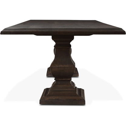 Toulon 84" Dining Table by World Interiors. Made from mango wood in a traditional style.