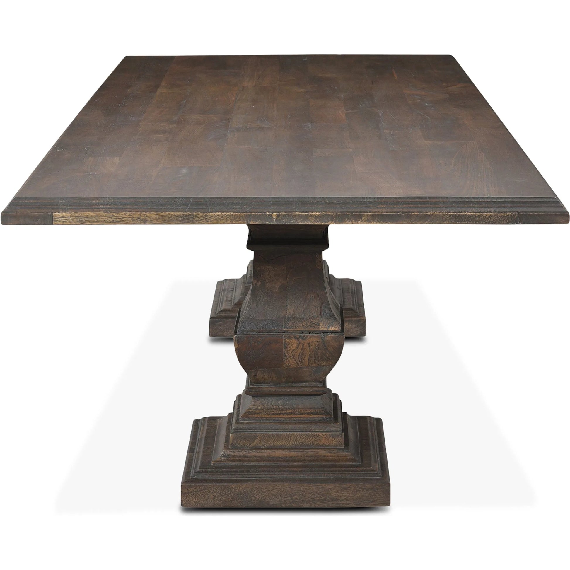 Toulon 84" Dining Table by World Interiors. Made from mango wood in a traditional style.