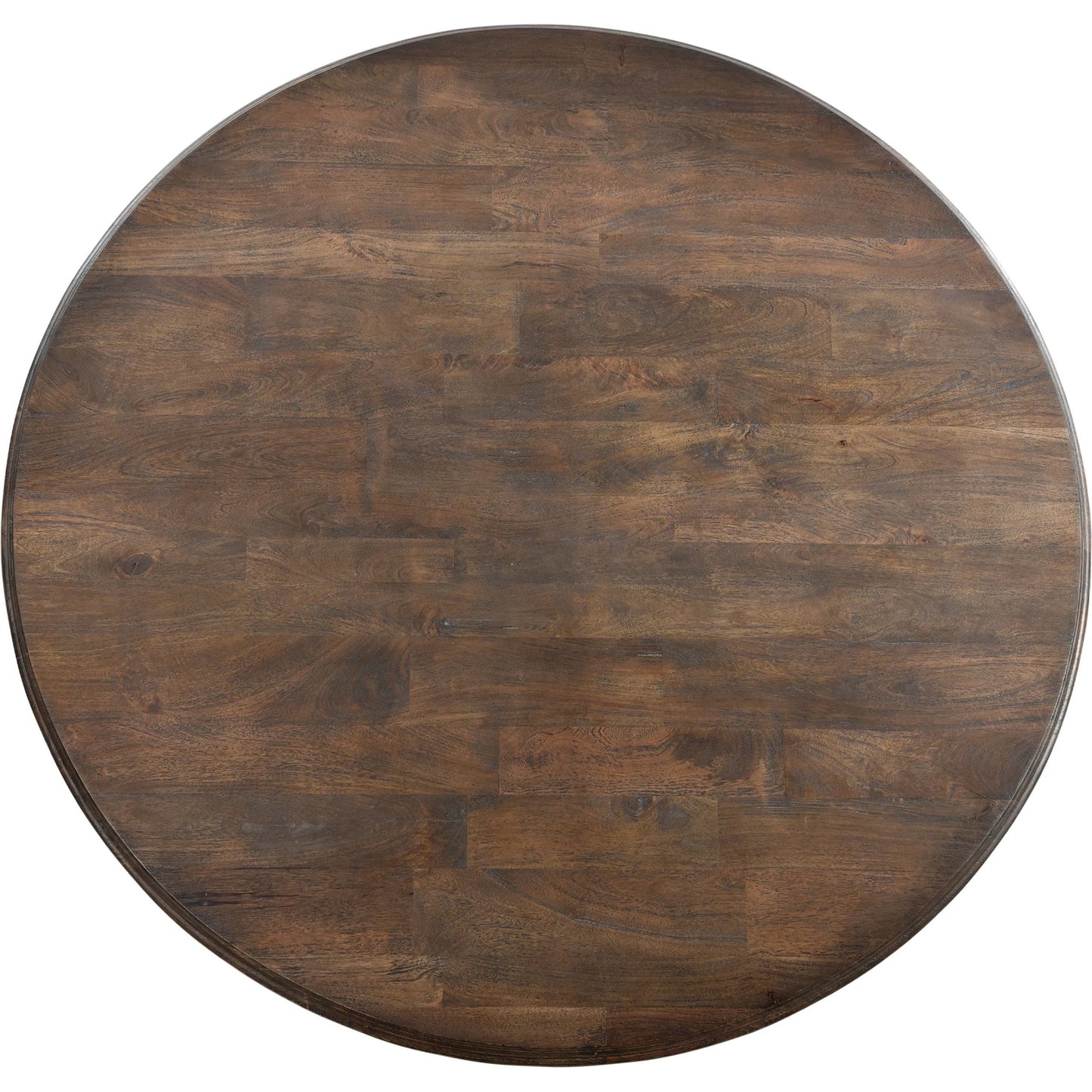 002 SI-2065602 | Additional Silo | Toulon 60" Round Dining Table by World Interiors in weathered mango. Made from mango wood in a traditional style.