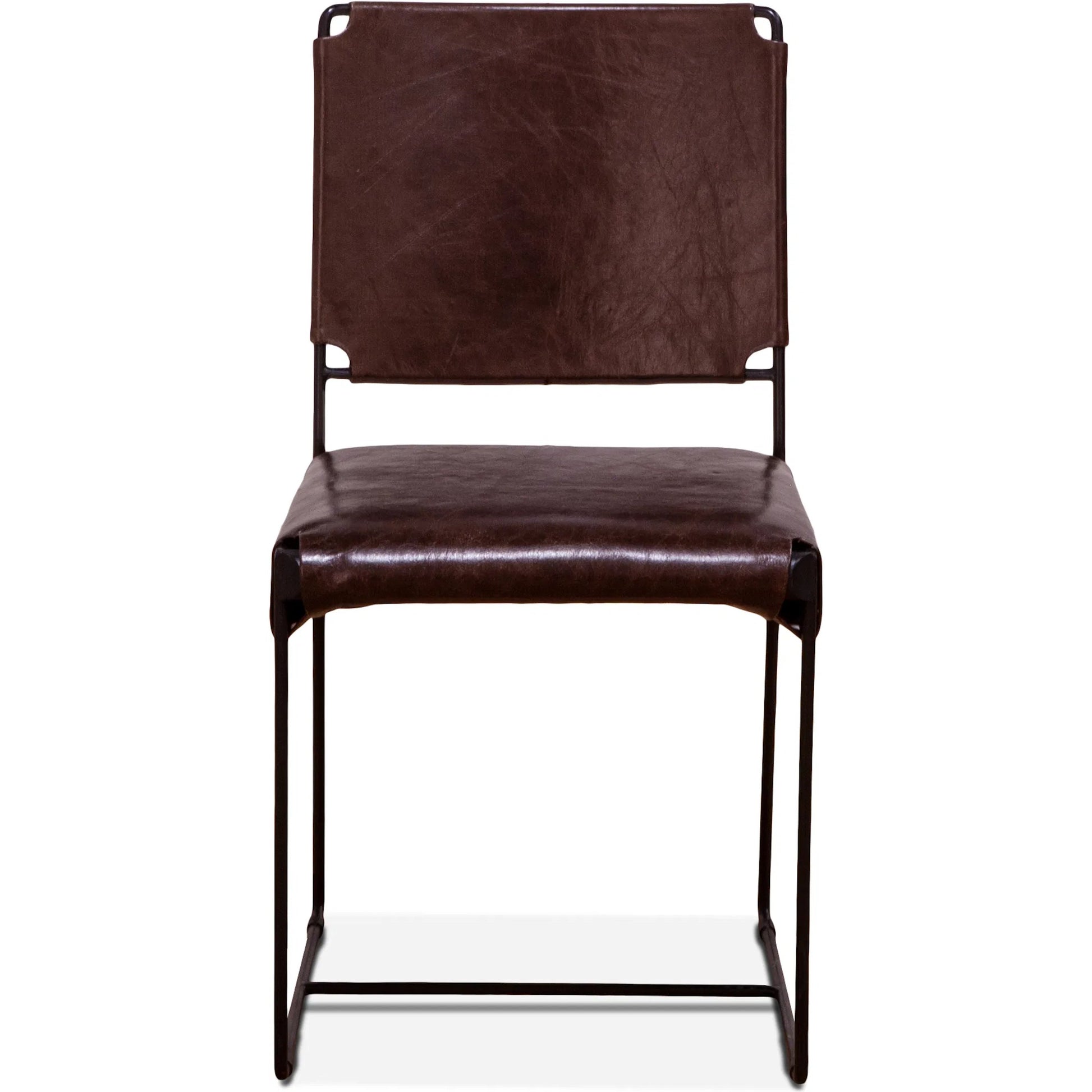 Melbourne Dining Chair by World Interiors in powder coated black. Made from unique in a unique style.