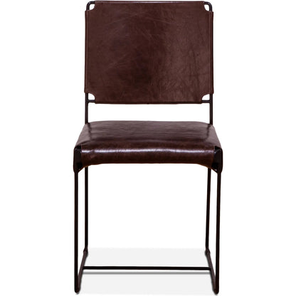 Melbourne Dining Chair by World Interiors in powder coated black. Made from unique in a unique style.