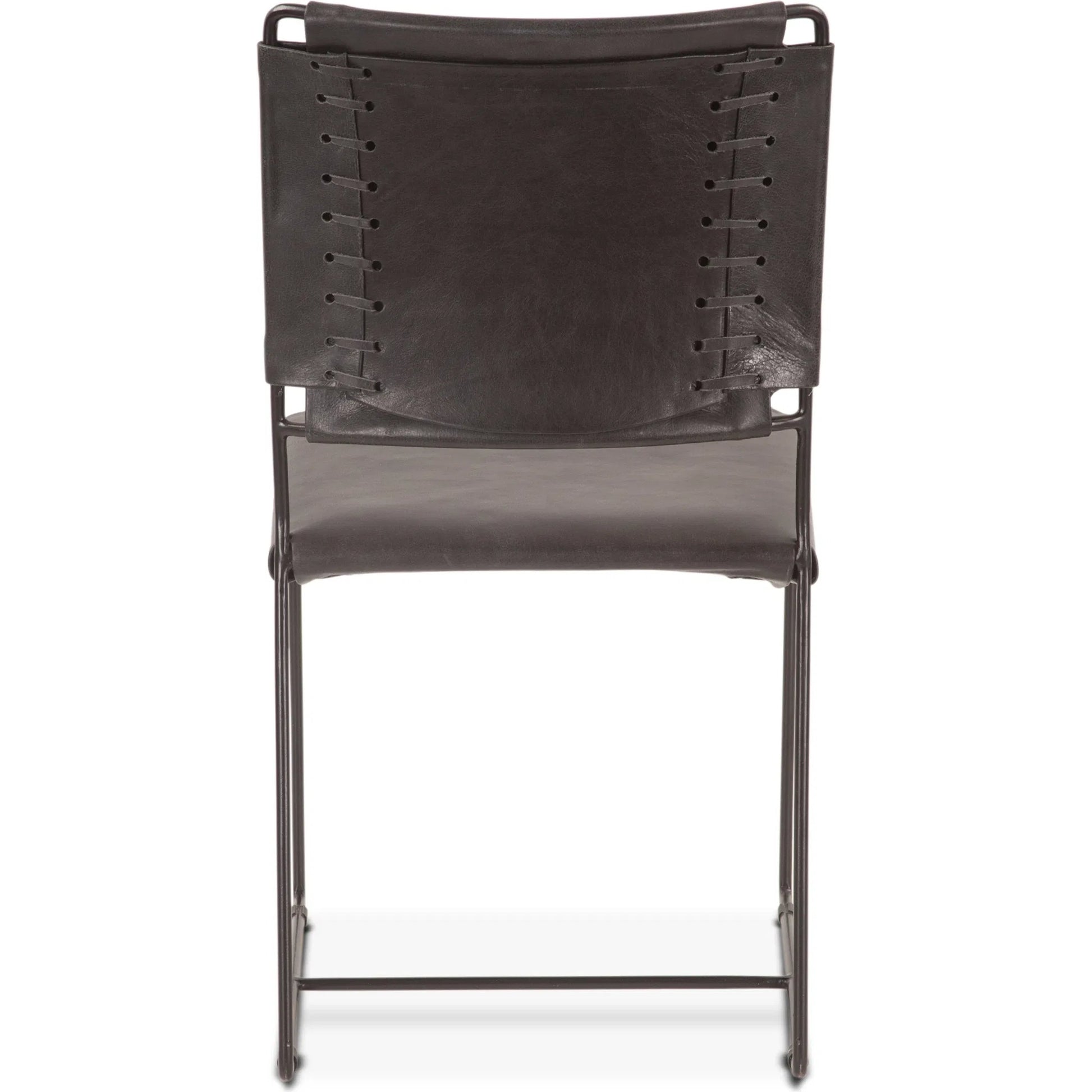 Melbourne Dining Chair by World Interiors in powder coated black. Made from unique in a unique style.