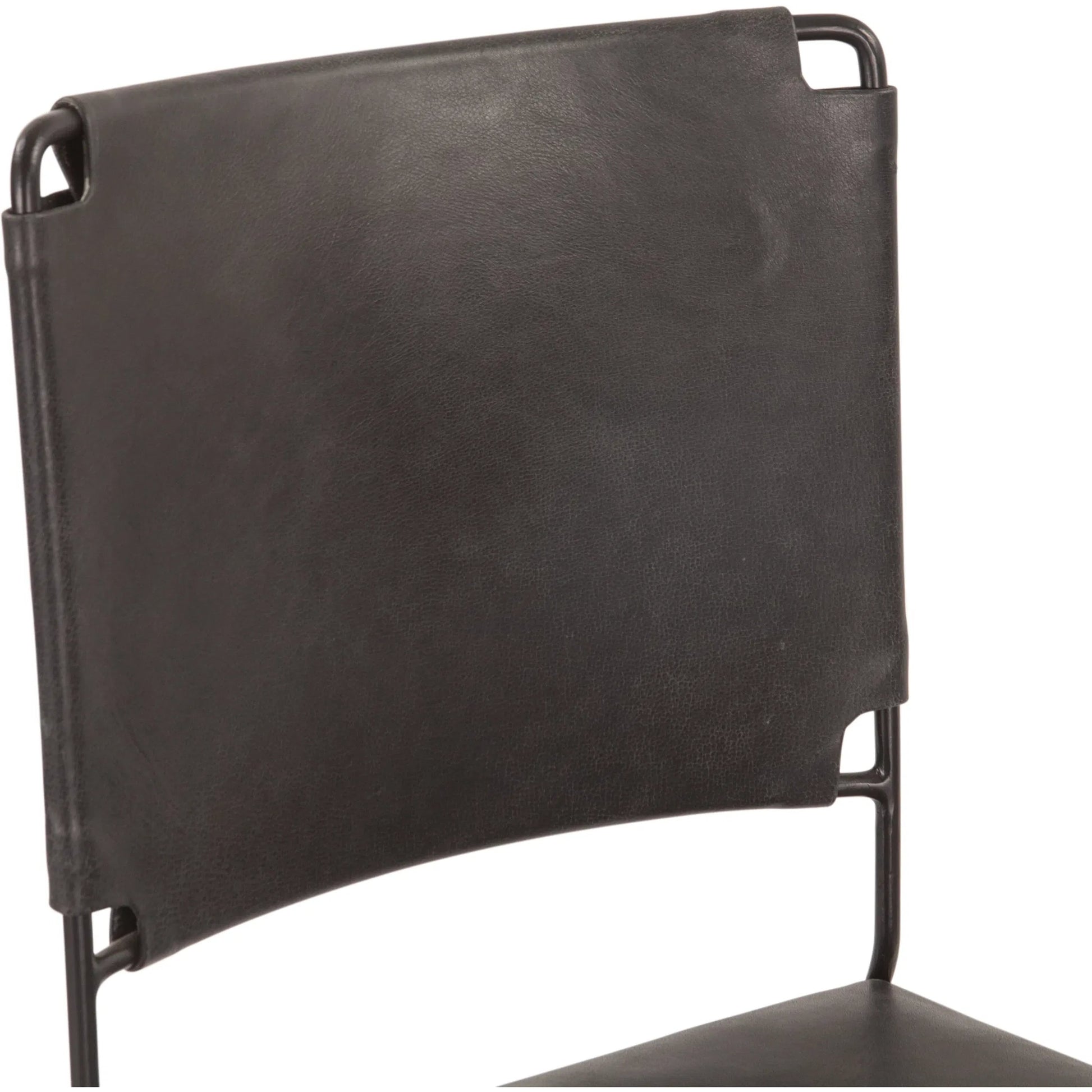 Melbourne Dining Chair by World Interiors in powder coated black. Made from unique in a unique style.