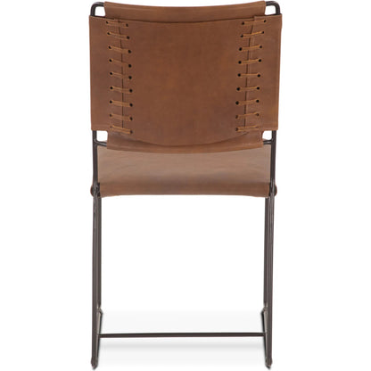 Melbourne Dining Chair by World Interiors in powder coated black. Made from unique in a unique style.