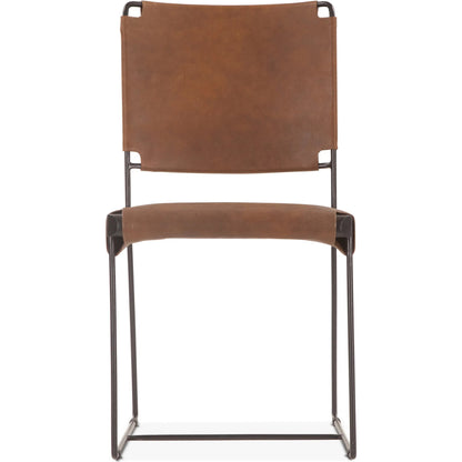 Melbourne Dining Chair by World Interiors in powder coated black. Made from unique in a unique style.