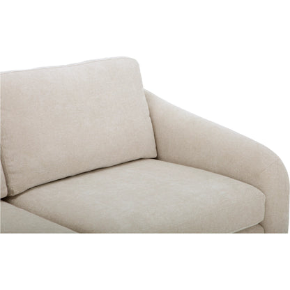 Quinn Sectional Cedar by Moe's Home Collection. Made from upholstery: recycled 100% polyester, frame: mdf, plywood, pine, foam, fiber seat, rubberwood legs in a eclectic & global style.