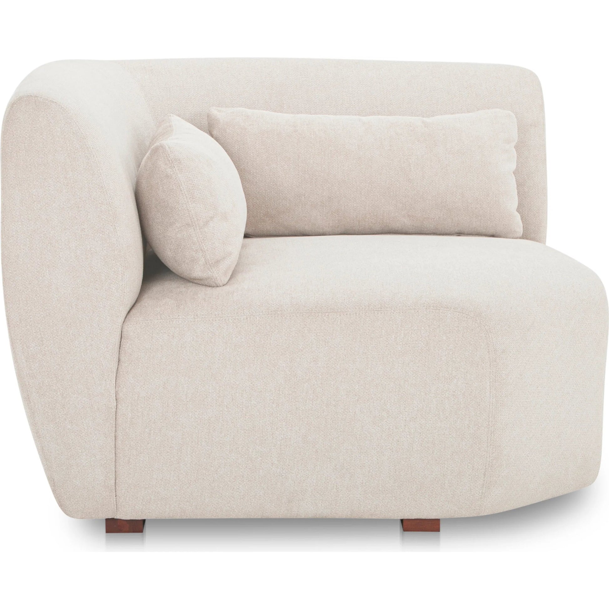 Amelia Corner Chair by Moe's Home Collection. Made from unique in a transitional style.