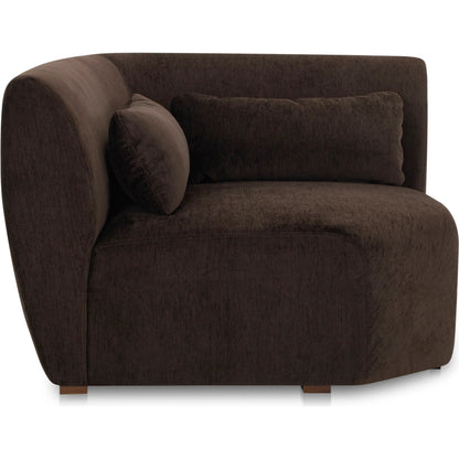 Amelia Corner Chair by Moe's Home Collection. Made from unique in a transitional style.