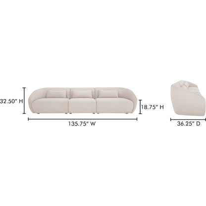 Amelia Modular Sofa by Moe's Home Collection. Made from unique in a unique style.