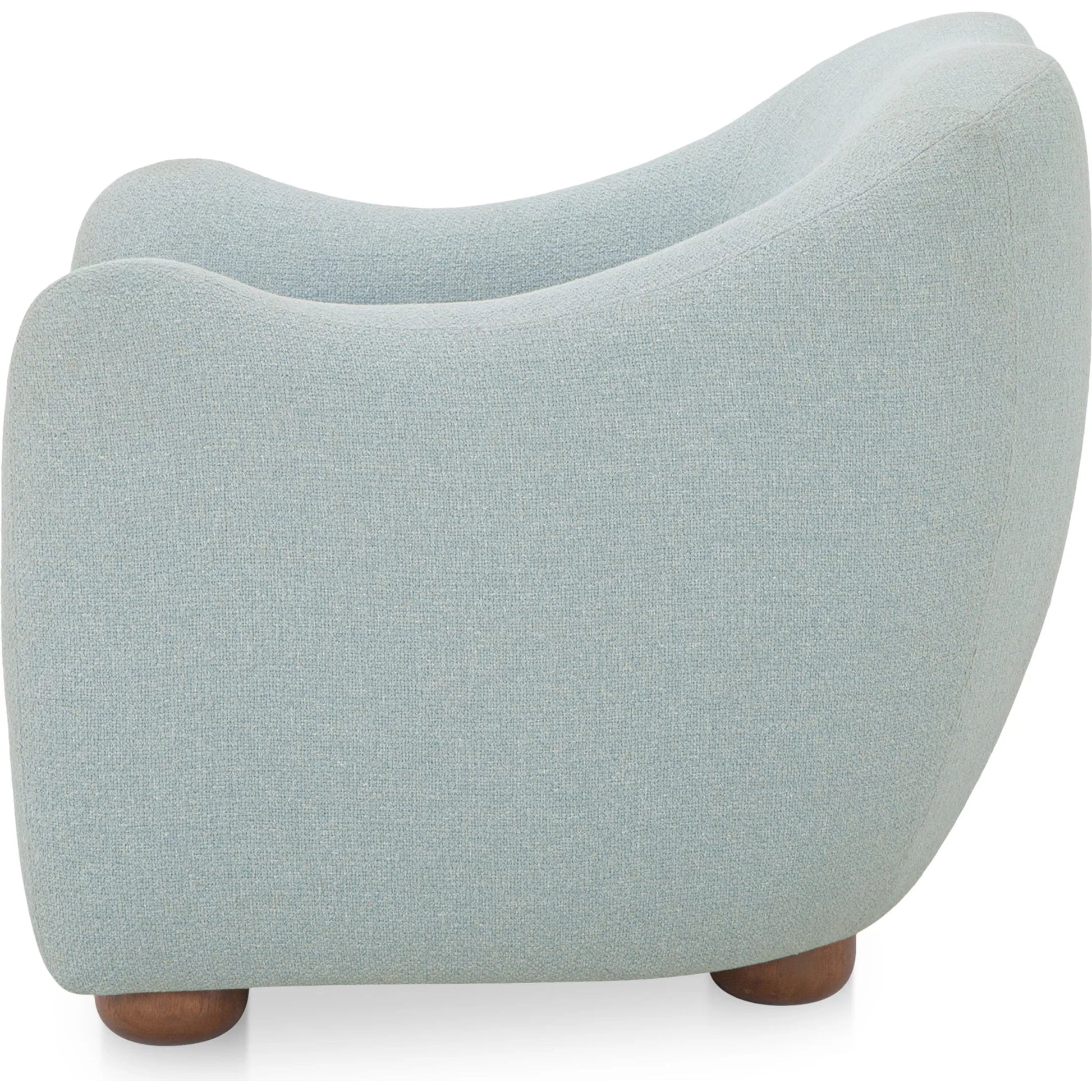 Bria Accent Chair by Moe's Home Collection. Made from upholstery: 100% polyester, solid rubber wood leg, solid beech, plywood frame, foam, fiber seat in a transitional style.
