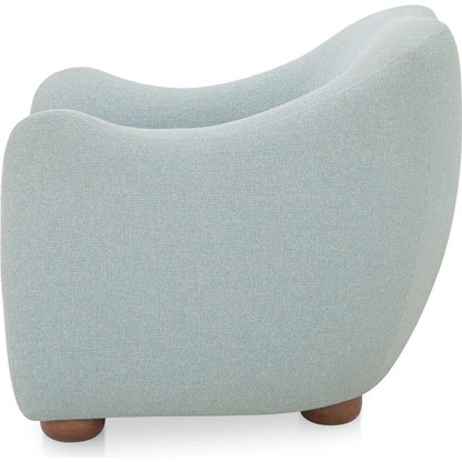 Bria Accent Chair by Moe's Home Collection. Made from upholstery: 100% polyester, solid rubber wood leg, solid beech, plywood frame, foam, fiber seat in a transitional style.