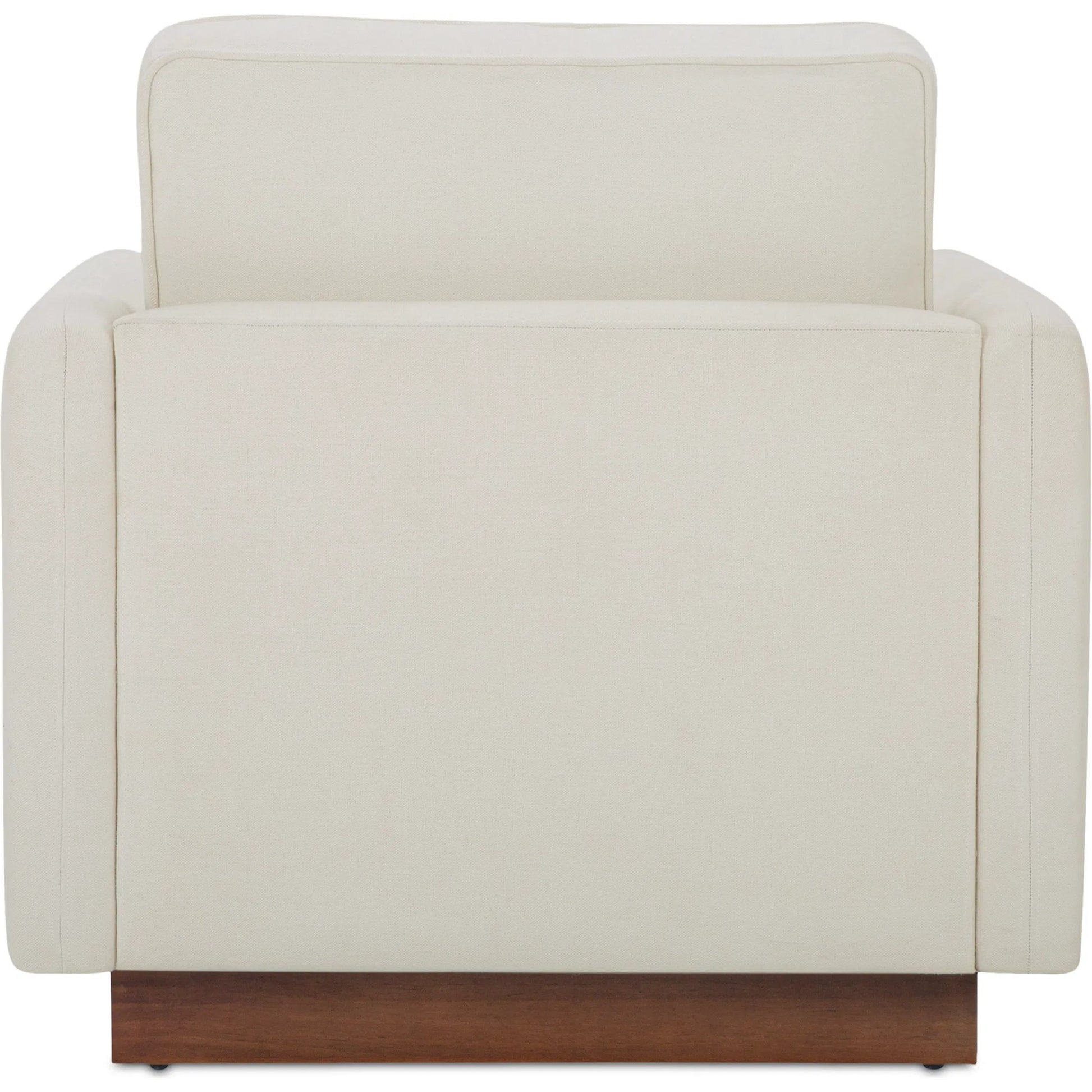 Vernon Accent Chair by Moe's Home Collection. Made from upholstery: 100% polyester, walnut tone veneer base, solid beech, plywood frame, foam, fiber seat in a unique style.