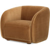 Tan Faux Mohair