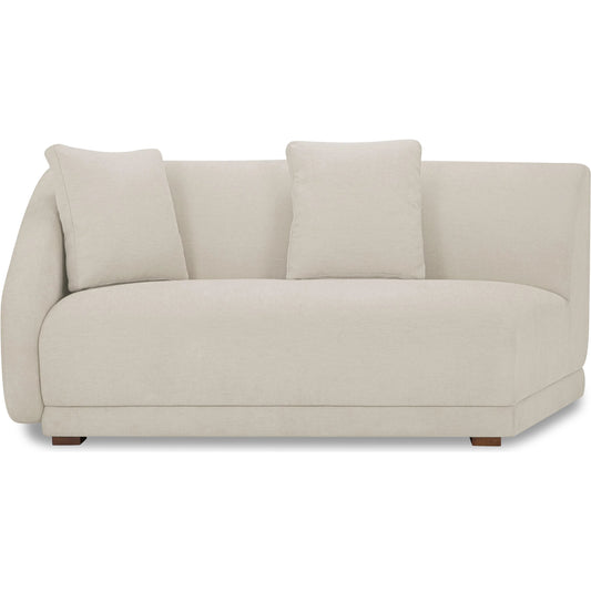 Fraser Arm Facing Sofa by Moe's Home Collection. Made from upholstery: 100% polyester, solid beech, plywood frame, foam, fiber seat in a unique style.