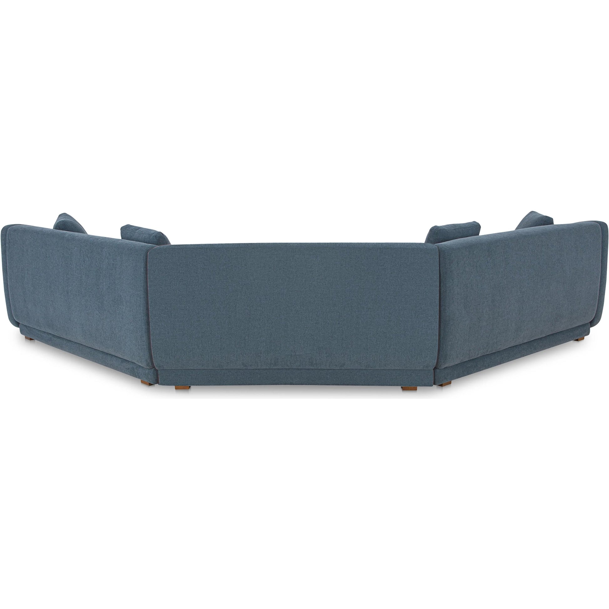 Fraser 3 Piece Modular Sectional with Wedge Slipper by Moe's Home Collection. Made from upholstery: 100% polyester, solid beech, plywood frame, foam, fiber seat in a transitional style.