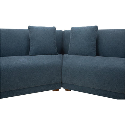 Fraser 3 Piece Modular Sectional with Wedge Slipper by Moe's Home Collection. Made from upholstery: 100% polyester, solid beech, plywood frame, foam, fiber seat in a transitional style.