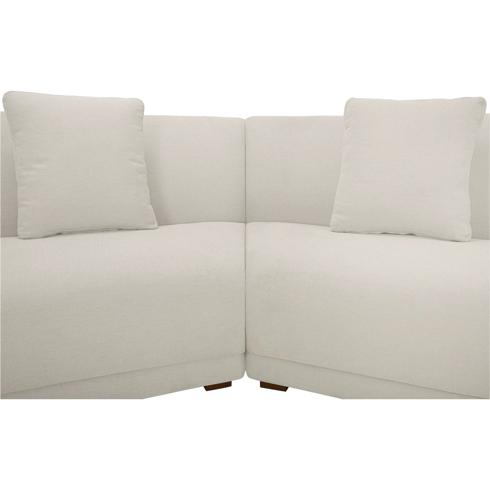 Fraser 4 Piece Modular Sectional by Moe's Home Collection. Made from upholstery: 100% polyester, solid beech, plywood frame, foam, fiber seat in a transitional style.