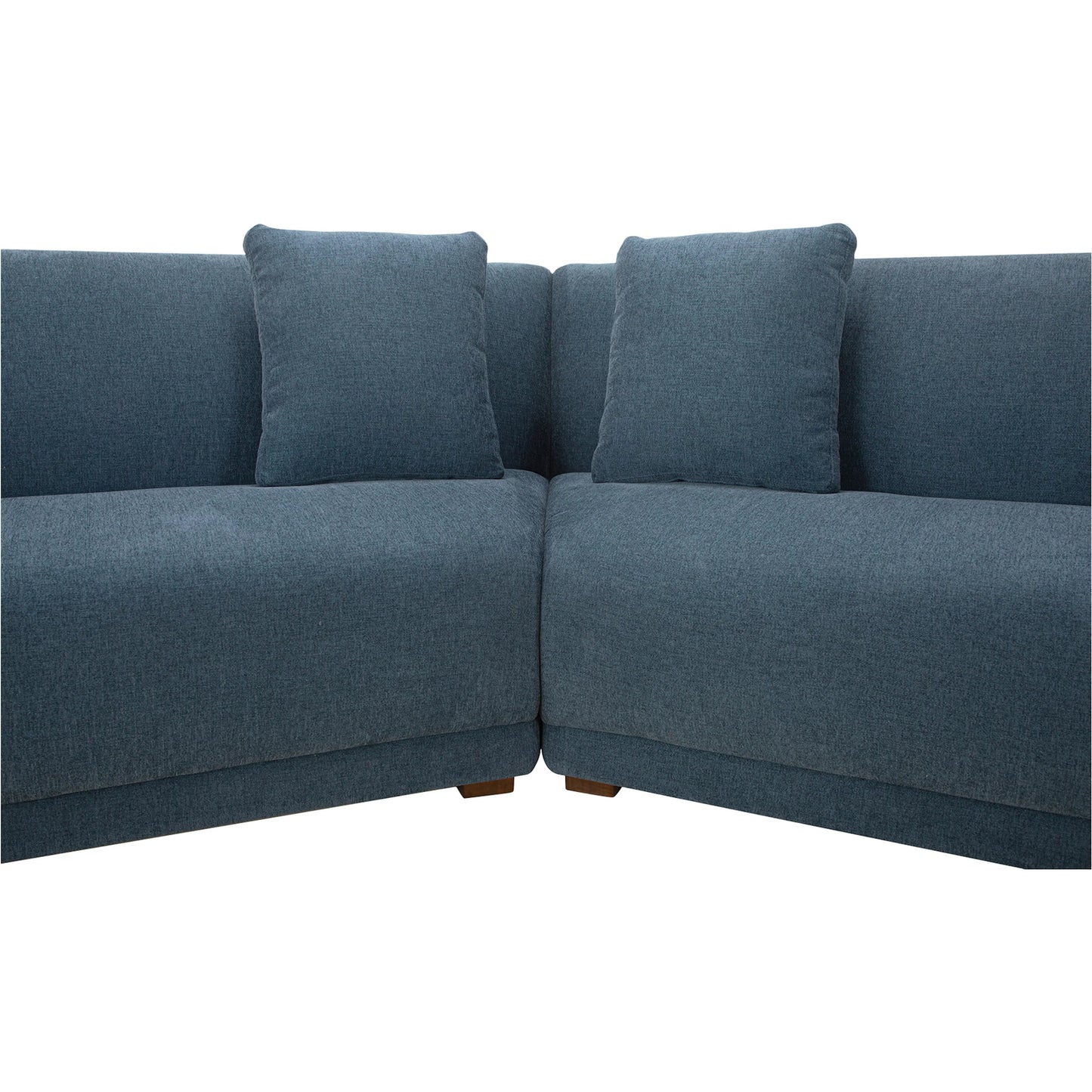 007 SI-2368066 | Closeup | Fraser 4 Piece Modular Sectional by Moe's Home Collection. Made from upholstery: 100% polyester, solid beech, plywood frame, foam, fiber seat in a transitional style.