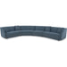 Fraser 4 Piece Modular Sectional by Moe's Home Collection. Made from upholstery: 100% polyester, solid beech, plywood frame, foam, fiber seat in a transitional style.
