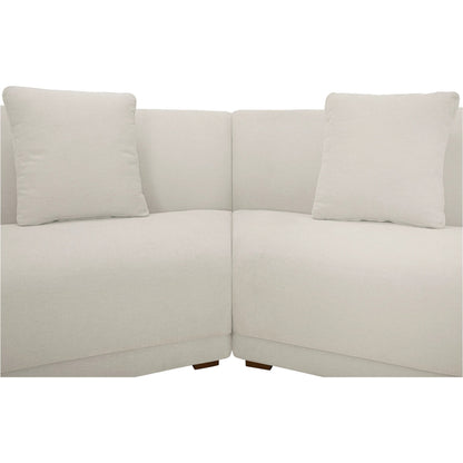 Fraser 5 Piece Modular Sectional by Moe's Home Collection. Made from upholstery: 100% polyester, solid beech, plywood frame, foam, fiber seat in a transitional style.