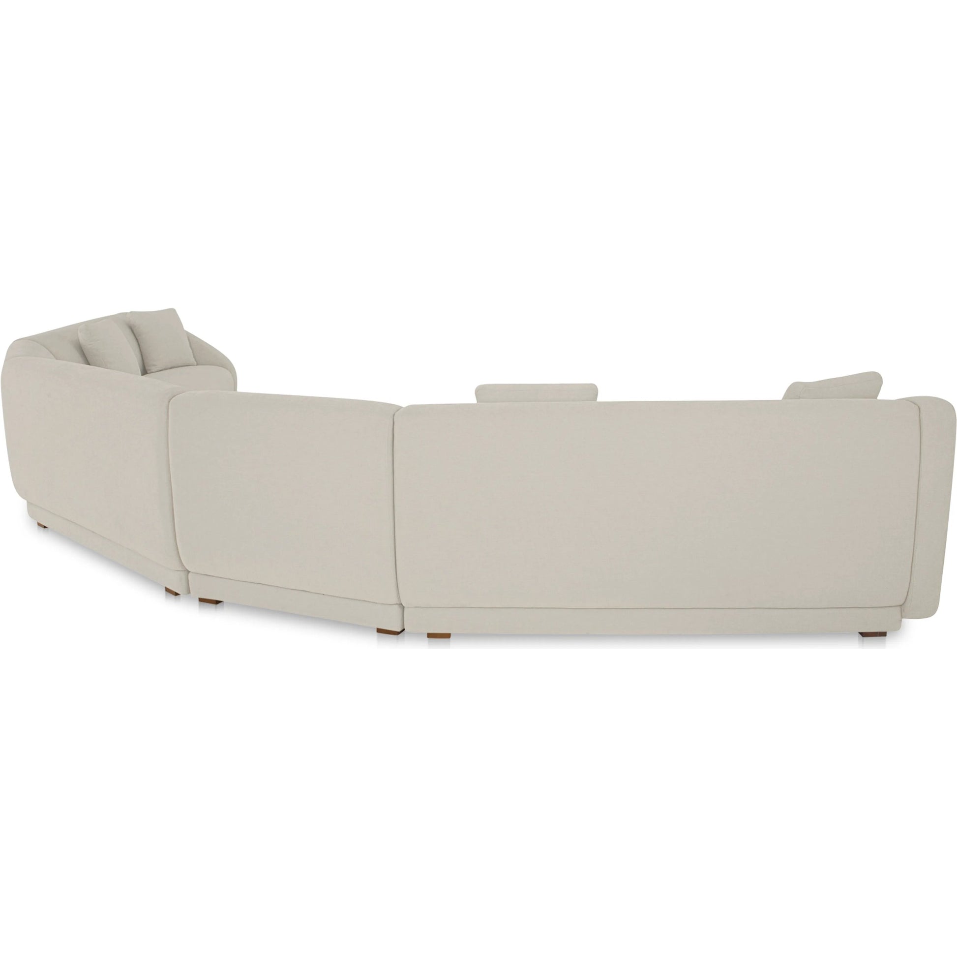 Fraser 5 Piece Modular Sectional by Moe's Home Collection. Made from upholstery: 100% polyester, solid beech, plywood frame, foam, fiber seat in a transitional style.