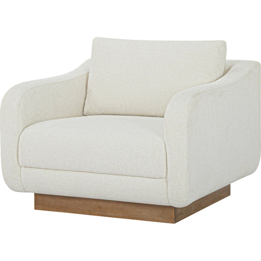 Keane Lounge Chair by Moe's Home Collection. Made from 100% polyester, solid rubber wood base, solid beech, plywood frame, foam, fiber seat in a unique style.