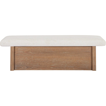 Gemma Storage Bench by Moe's Home Collection. Made from unique in a transitional style.