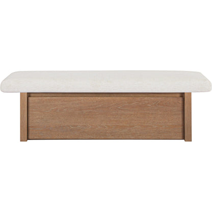Gemma Storage Bench by Moe's Home Collection. Made from unique in a transitional style.