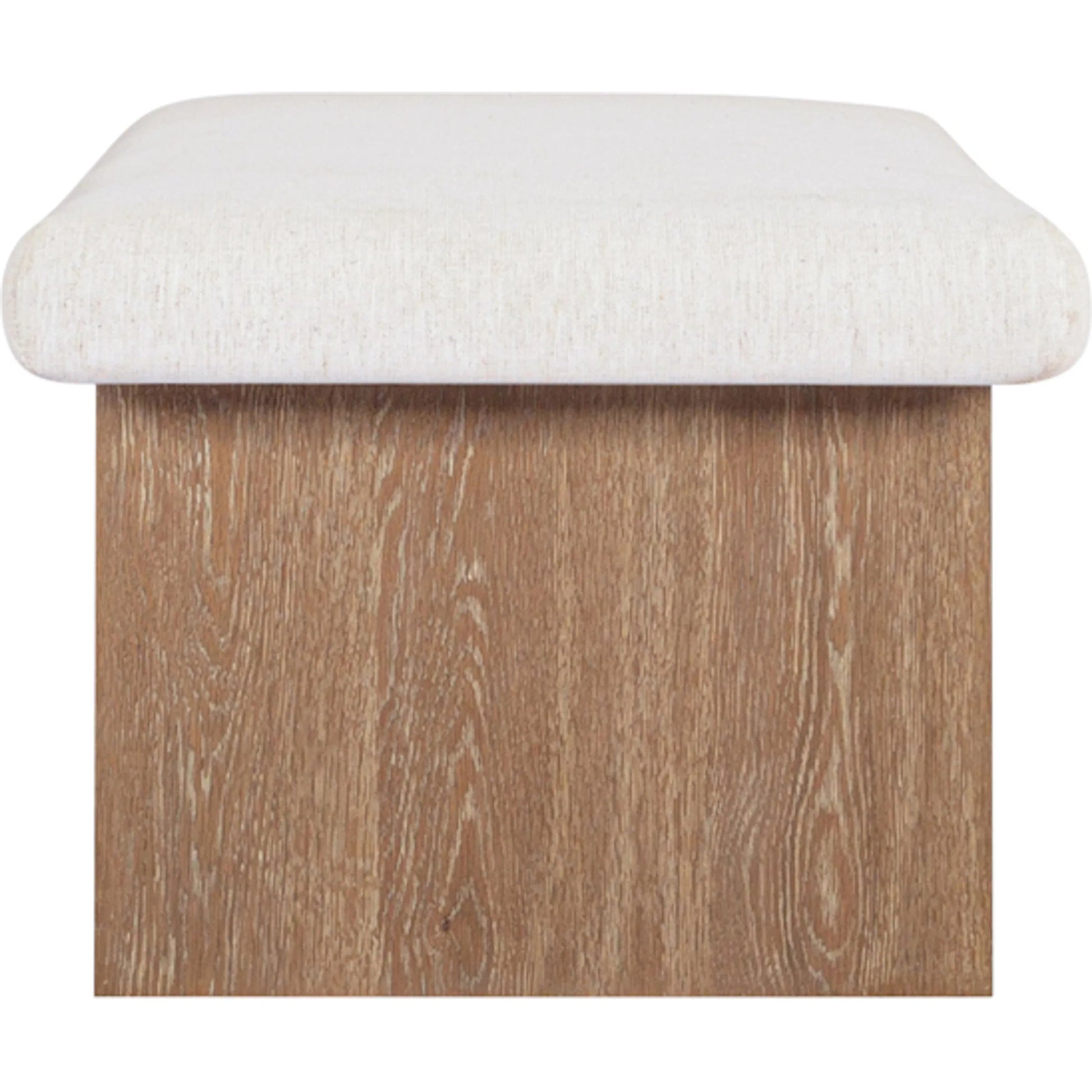 Gemma Storage Bench by Moe's Home Collection. Made from unique in a transitional style.