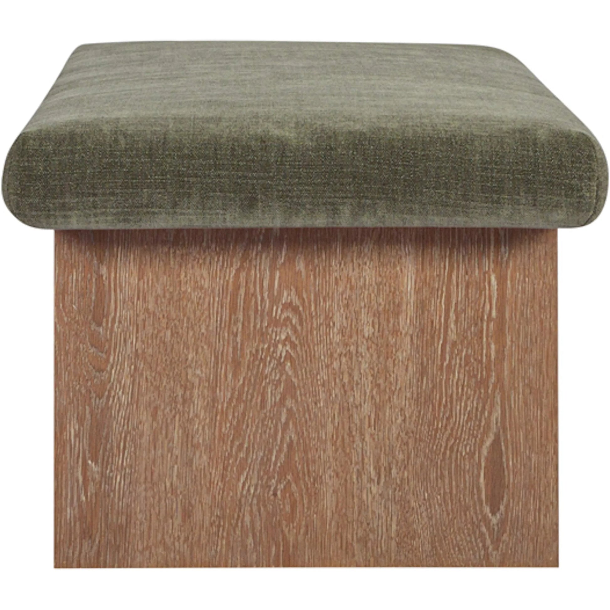 Gemma Storage Bench by Moe's Home Collection. Made from unique in a transitional style.