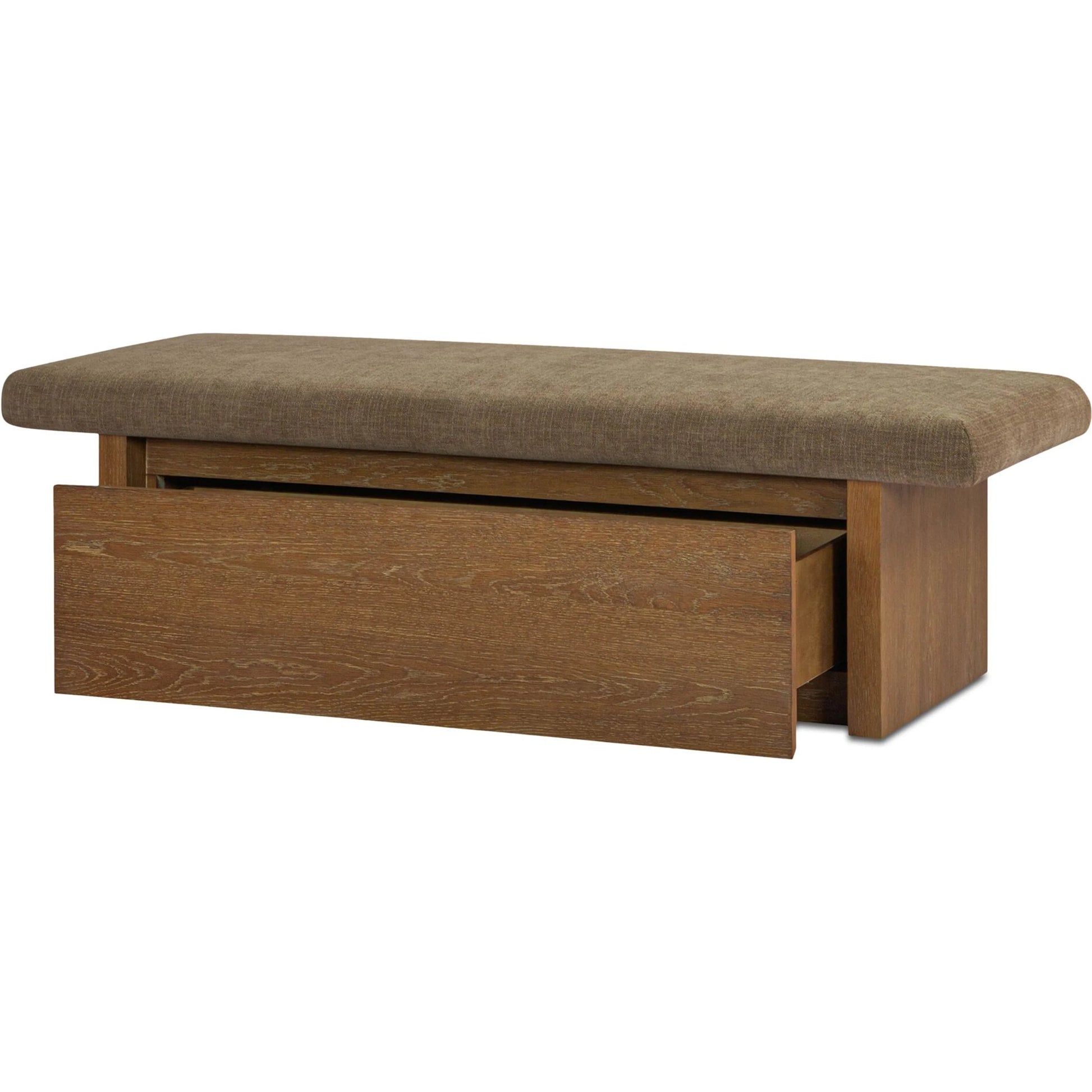 Gemma Storage Bench by Moe's Home Collection. Made from unique in a transitional style.