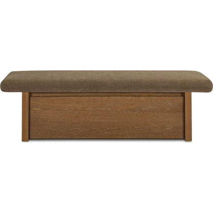 Gemma Storage Bench by Moe's Home Collection. Made from unique in a transitional style.